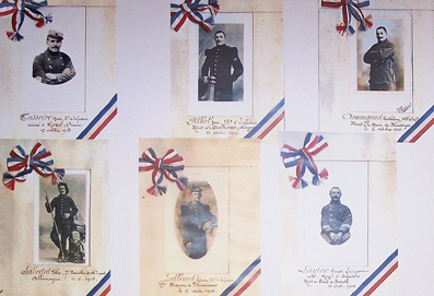 Quelques-uns des soldats de Labécède Lauragais victimes de la guerre 14-18